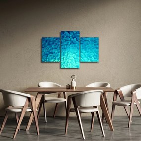 Absztrakt kocka kép (90x60 cm)