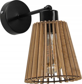 Fali lámpa Loft Edison Fa Led 1xE27 Fa kúp