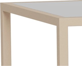 Szürke acél dohányzóasztal szett 2 db-os 50x90 cm Seaford – Actona