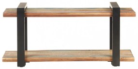 tömör újrahasznosított fa TV-szekrény 90 x 40 x 40 cm
