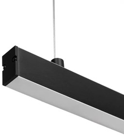 Argon 8835 - LED Csillár zsinóron MIAMI LED/37W/230V 3000K fekete