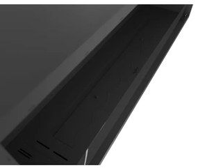 InFire - Beépített BIO kandalló 49,4x124,4 cm 6kW fekete