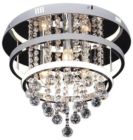 Rabalux Rabalux 2237 - Felületre szerelhető kristálycsillár PALLAS LED/32W/230V + 3xE14/40W RL2237