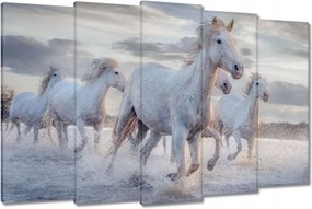 Vászonkép 150x95 Vad lovak