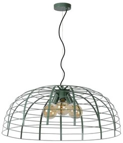 Lucide 45449/76/37 - Csillár zsinóron ELODIE 3xE27/40W/230V türkiz