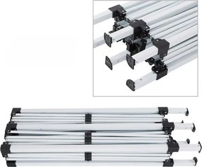 Deuba Kerti pavilon 3x6 m - bézs UV védelem 50+