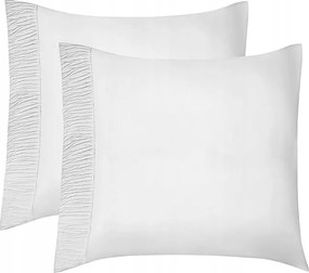 Párnahuzat 80 x 80 cm Qidordour fehér-szürke szín 2 db