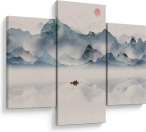 Kép - Kék-hegyi völgy (90x60 cm)