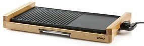 DOMO DO8311TP elektromos asztali grill - bambusz