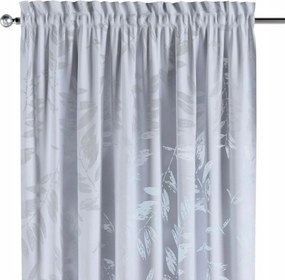 Csatornafüggöny frufruval 1 db 130x260cm fehér