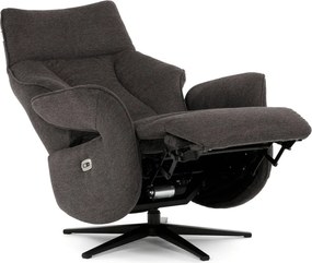 Elektromos relax fotel barna szövet TV-B3973 BR2