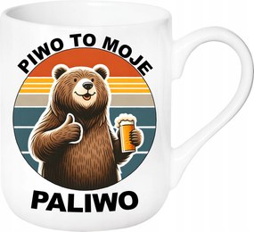 Sörös Bögre Az Én Üzemanyagom vicces Ajándék 330ml Csomagolás