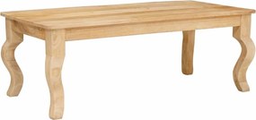 vidaXL Dohányzóasztal Barna 110 x 55 x 40 cm Tömör Mangófát