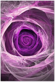 Poszterek 60x90 Fraktál rózsa