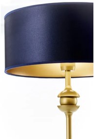 Jupiter 2116 - Asztali lámpa KASZMIR 1xE27/15W/230V kék/arany