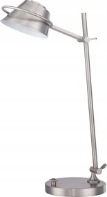 Asztali lámpa szálcsiszolt nikkel állítható Led 7W Spencer Quoizel