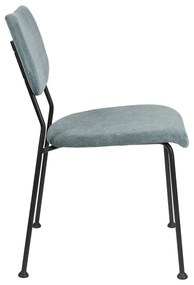 Szürke étkezőszék szett 2 db-os Benson – Zuiver