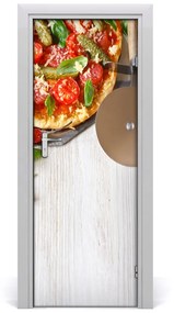 Ajtó tapéta pizza 85x205 cm