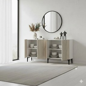 Corsa 150 - White, Travertine