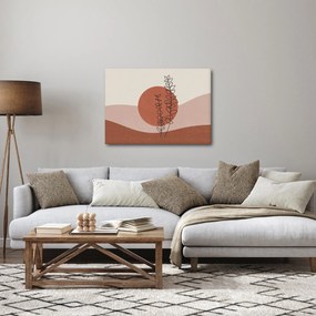 Kép - Boho levelek N⁰1 (70x50 cm)