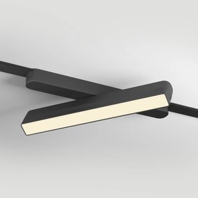 DK/EU-5303-BK Slim magnetic track light AIR LINEAR, 9W, 3000K, black color — DK/EU-5303-BK