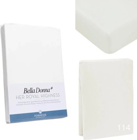 Formesse Bella Donna Jersey lepedő 120x200 cm Off White 114