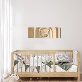 Kép - Bézs átjáró (órával) (90x30 cm)