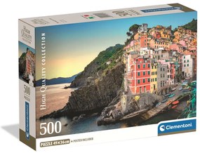 Olaszország Riomaggiore 500 db-os Compact puzzle Clementoni