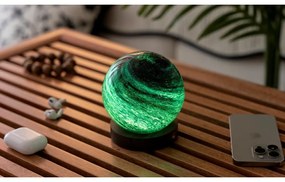 Sötétbarna-sötét natúr színű USB fénydekoráció ø 8 cm Stellar Ocean – Gingko