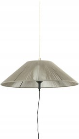 Faro Saigon Out C100 hordozható függeszték világos szürke/bézs, IP44, E27, 105C