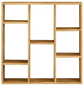 Natúr színű többszintes tölgyfa fali polc 15 cm Townsville – House Nordic