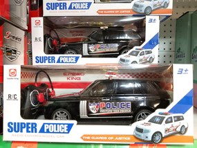Police 26 Cm Land Rover Rendőr SUV Rc Távirányítós Autó