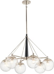 ELSTEAD QN-MARILYN6 MARILYN Glamour Csillár Polírozott nikkel E27 IP20