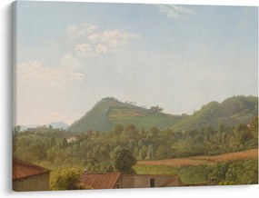Kép - Simon Denis,  View Near Naples, reprodukciók (70x50 cm)