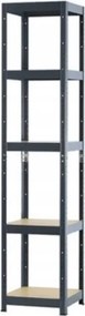 Tárolószekrény Fém 180x40x40 5 Polcos 175kg