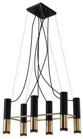 Amplex 8370 - Csillár zsinóron KAVOS 6xGU10/15W/230V