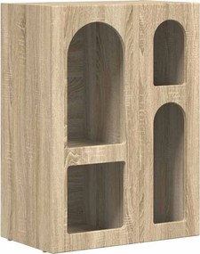 vidaXL Széf Sonoma tölgy 59 x 35 x 80.5 cm Faanyag