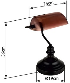 Globo 2491C - Asztali lámpa ANTIQUE 1xE27/60W/230V