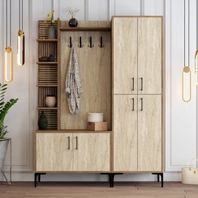 Viyana Da - Walnut, Travertine
