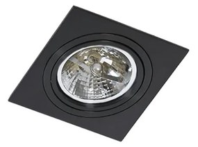 Azzardo Siro beépíthető lámpa, fekete, GU10, 1x50W, AZ-2805