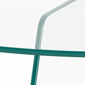 Üveg kerek dohányzóasztal ø 80 cm Samos – Actona