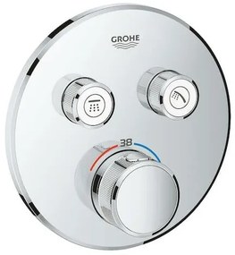 Zuhany csaptelep Grohe Smart Control termosztatikus csapteleppel króm 29119000