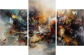 Kép - Absztrakt grafika (90x60 cm)
