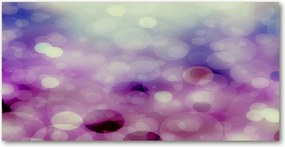 Konyhai panel Lila kerekek 140x70 cm Ragasztó