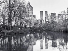 Poszter 40x30cm Központi park Manhattan panorámával 4, Assaf Frank