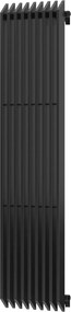 Mexen Aurora  Art  decor radiátor 1800 x 450 mm, 1347 W, fekete - W212-1800-450-00-70 Dekor radiátor