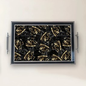 Üveg tálca, 38×24 cm – TPG9770