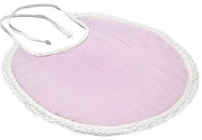 Paris rózsaszín muszlin előke - Kindsgut