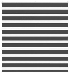 zebrafüggönnyel fekete szövetszélesség 135,9 cm poliészter