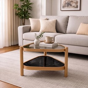 Nesta 95 - Oak, Black Marble